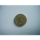 Британия 1 фунт 2000г.