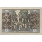 Нотгельд  Брауншвейг 75 пфеннигов 1921 год. Веймарская республика.