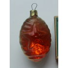 Ёлочная игрушка. Советская агитация. Звезда. Серп и молот.