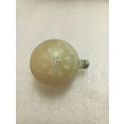 Редкая елочная игрушка "Шар с росписью" (пластик, СССР, 1960-ые гг.)