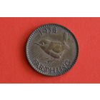 Великобритания 1 фартинг 1938 с 1 руб