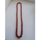 Редкие, янтарные Бусы, граненые, торги с Рубля