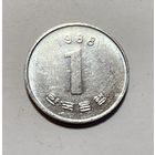 Южная Корея 1 вона, 1988