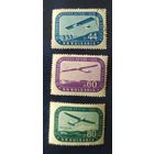 Болгария 1956 История авиаций. наклейки.