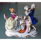 Статуэтка фарфоровая.Музицирование.Германия.