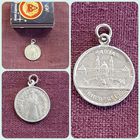 Католический медальон Пресвятой Девы  Марии Айнзидельнской (Швейцария, примерно 1950-е гг.)