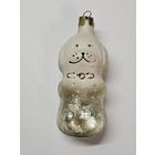 Ёлочная игрушка ,,Собака'' 9 см СССР.