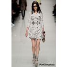 НЕОБЫЧНЫЙ Женский_Плащ/Тренч_фирмы_Burberry Prorsum_Размер:_M-/42-44/_Серого цвета_(как на фото)_Оригинал:_[б.у.мало-1 сезон]_Классическая модель_2010-LONDON-из весенней коллекции бренда_!