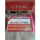 Кассета  TDK D-C60. 1979 год.  TRUE MECHANISM.