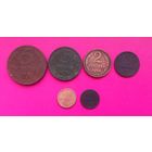 Медные монеты СССР всего 6 штук