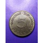 Германия ФРГ 5 пфеннингов 1969 F