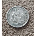 Перу 1/2 динеро, 1910