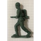 Солдатик. Пластмасса.