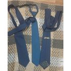 Форменные  синие галстуки на резинке БелЖД Есть самовяз. Женские галстуки.