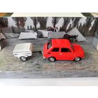 Polski Fiat 126P + N-250c 1/43