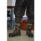 Прочнейшие  и удобнейшие так  наз "докерские" высокие  ботинки-7 клейм! НОМЕРНЫЕ!          прошиты,проклеены. С армированным "носом"