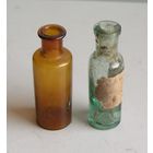 2 аптечных бутылочки начало ХХ века
