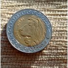 Werty71 Алжир 20 динаров 2019 Лев биметалл