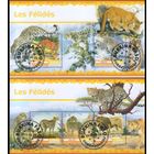 БУРКИНО ФАСО  2023 ФАУНА ЖИВОТНЫЕ СЕРИЯ  БЛОКОВ сто