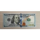 100 долларов США 2009 звездная Тираж 640000 LL10067344