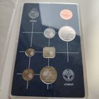 Аруба официальный набор из 6 монет +жетон Нидерланды 1986 год в пластиковом буклете..