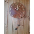 Часы из спила