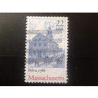 США 1988 старый дом в Бостоне