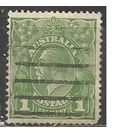 Австралия. Король Георг V. 1926г. Mi#70.