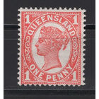 1907 Квинсленд /Queensland** 1 penny Queen Victoria (SG 288)