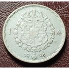 Швеция 1 крона, 1948     ( 1-9-6 )