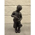 Статуэтка. ЮНЫЙ ОХОТНИК. Куса. Касли.  Распродажа коллекции!!!