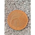 13. Распродажа. Остров Святой Елены и Вознесения 1 пенни 1984 г. Нечастый год! UNC