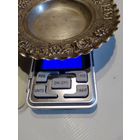 Блюдце серебро 800 пробы