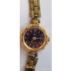 Часы Луч. Позолота. 17 камней. В редком исполнении цыферблата СССР.