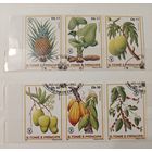 РАСПРОДАЖА КОЛЛЕКЦИИ. Сан-Томе и Принсипе, марки "фрукты"