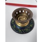 Корона с крышкой от расписного самовара Латунь