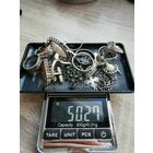 Лот (1) серебряных украшений (под ремонт и не только), серебро (875, 916, 925 и т.п.). С 1 рубля