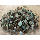 Кольца, перстни, щитки и их части( около 105 шт)