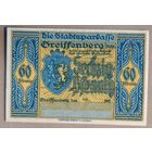 Германия, 60 пфеннигов 1921 г, Грейффенберг (Greiffenberg), 470.3b, 192* не прописан год окончания действия