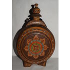 Куманец. Штофф. Кувшин. Дерево. Ручная работа. Ретро СССР.