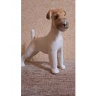 Статуэтка собака "Фокстерьер" ЛФЗ (приклеен хвост)