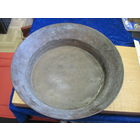 Таз латунный 8х33,5 см царских времен.