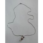 Цепь с кулоном "Кувшин". Длина 58 см. Размер кулона 1.5-2.3 см. Европа. Металл.