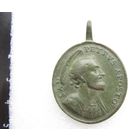 Все лоты с рубля.Большой католический медальон 17-18 в.в.