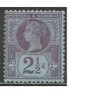 Британия. Королева Виктория. 1887г. Mi#89.