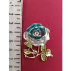 Брошь Роза. Металл.