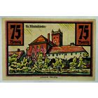 РАСПРОДАЖА!!! - ГЕРМАНИЯ ШТОЛЬП (польск. СЛУПСК) 75 пфеннигов 1922 год - UNC!