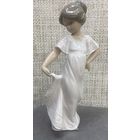 Статуэтка винтажная "Как мило", фарфор Nao для Lladro, Испания, 1989 год, высота 21 см