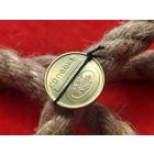 Республика Беларусь (РБ). 10 копеек 2009. Брак, небольшой разворот (поворот) и раскол штемпеля реверса. Торг.