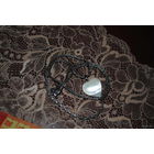 Ожерелье с подвеской из натурального перламутра_"Сердце"!